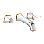 Grohe Grandera Duvardan Ankastre (L-Boy) Lavabo Bataryası (Sıva Üstü Grubu) Krom-Altın - alternatif görünüm - GROHE 20623IG0