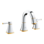 Grohe Grandera 3 Delikli Lavabodan Ankastre Sifon Kumandalı Lavabo Bataryası (M-Boy) Krom-Altın - alternatif görünüm - GROHE 20624IG0
