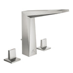 Grohe Allure Brilliant L-Boy, 3 Delikli Lavabodan Ankastre Lavabo Bataryası, Sifon Kumandalı, Paslanmaz Çelik - alternatif görünüm - GROHE 20627DC0