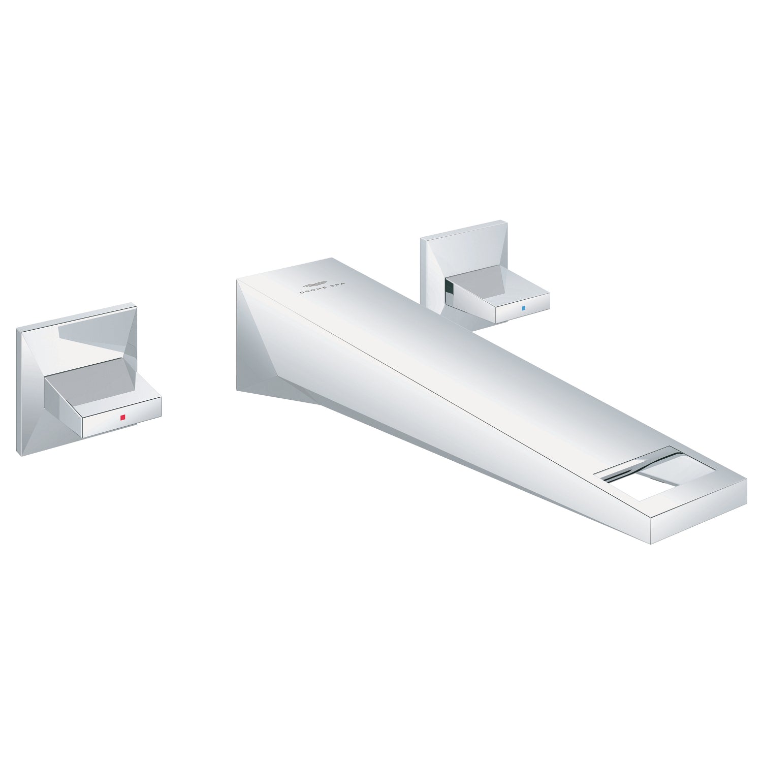 Grohe Allure Brilliant L-Boy, 3 Delikli Duvardan Ankastre Lavabo Bataryası (Sıva Üstü Grubu) - alternatif görünüm - GROHE 20629000