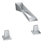 Grohe Allure Brilliant Icon 3D, 3 Delikli Duvardan Ankastre Lavabo Bataryası, Paslanmaz Çelik - GROHE 20635SD0