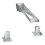 Grohe Allure Brilliant Icon 3D, 3 Delikli Duvardan Ankastre Lavabo Bataryası, Paslanmaz Çelik - alternatif görünüm - GROHE 20635SD0
