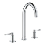 Grohe Atrio 3 Delikli Ankastre Lavabo Bataryası, Sifon Kumandalı - alternatif görünüm - GROHE 20649000