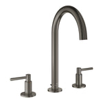 Grohe Atrio 3 Delikli Ankastre Lavabo Bataryası, Sifon Kumandalı, Fırçalı Sert Grafit - alternatif görünüm - GROHE 20649AL0