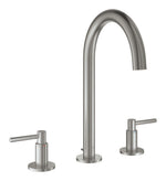 Grohe Atrio 3 Delikli Ankastre Lavabo Bataryası, Sifon Kumandalı, Paslanmaz Çelik - GROHE 20649DC0