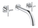 Grohe Atrio 3 Delikli Duvardan Ankastre Lavabo Bataryası (Sıva Üstü Grubu) - GROHE 20661000