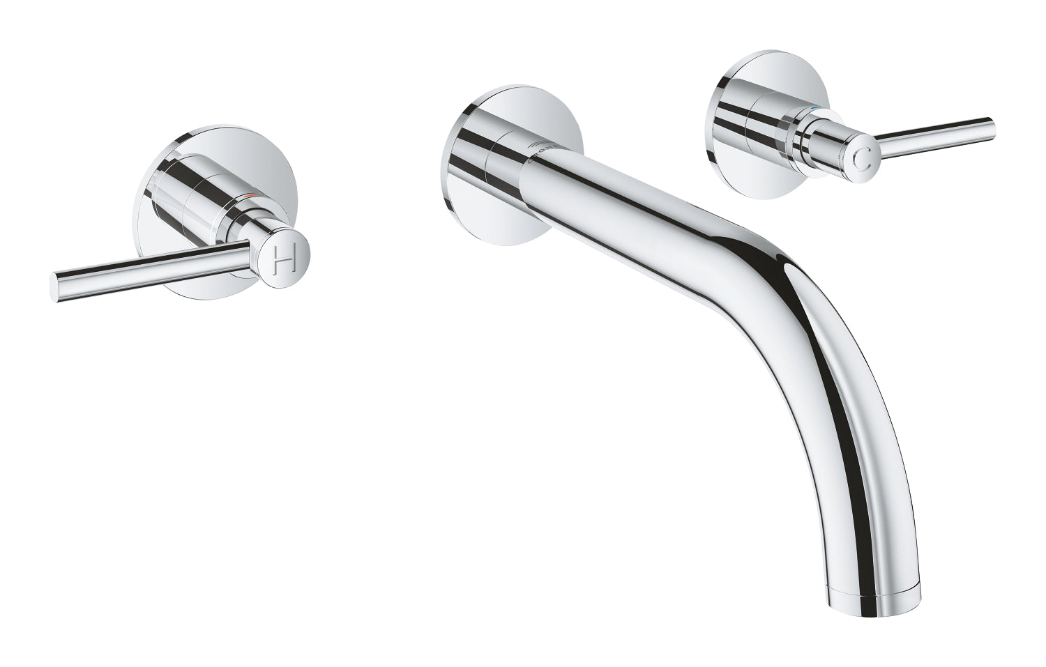 Grohe Atrio 3 Delikli Duvardan Ankastre Lavabo Bataryası (Sıva Üstü Grubu) - GROHE 20662000