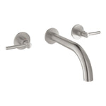 Grohe Atrio 3 Delikli Duvardan Ankastre Lavabo Bataryası (Sıva Üstü Grubu), Paslanmaz Çelik - alternatif görünüm - GROHE 20662DC0