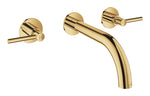 Grohe Atrio 3 Delikli Duvardan Ankastre Lavabo Bataryası (Sıva Üstü Grubu), Altın - GROHE 20662GL0
