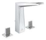 Grohe Allure Brilliant Private Collection L-Boy, 3 Delikli Lavabodan Ankastre Lavabo Bataryası, Sifon Kumandalı - GROHE 20667000