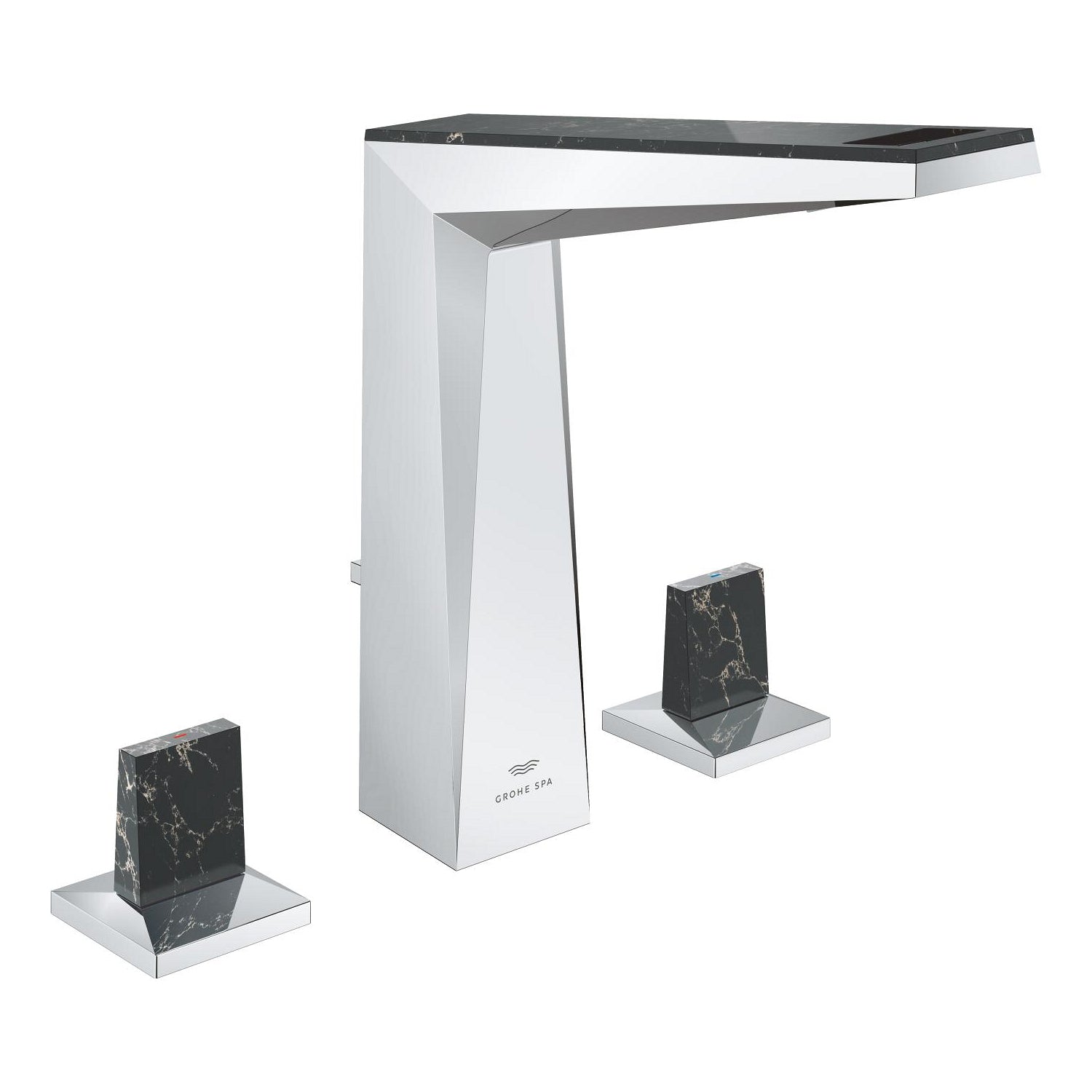 Grohe Allure Brilliant Private Collection L-Boy, 3 Delikli Lavabodan Ankastre Lavabo Bataryası, Sifon Kumandalı - alternatif görünüm - GROHE 20669000