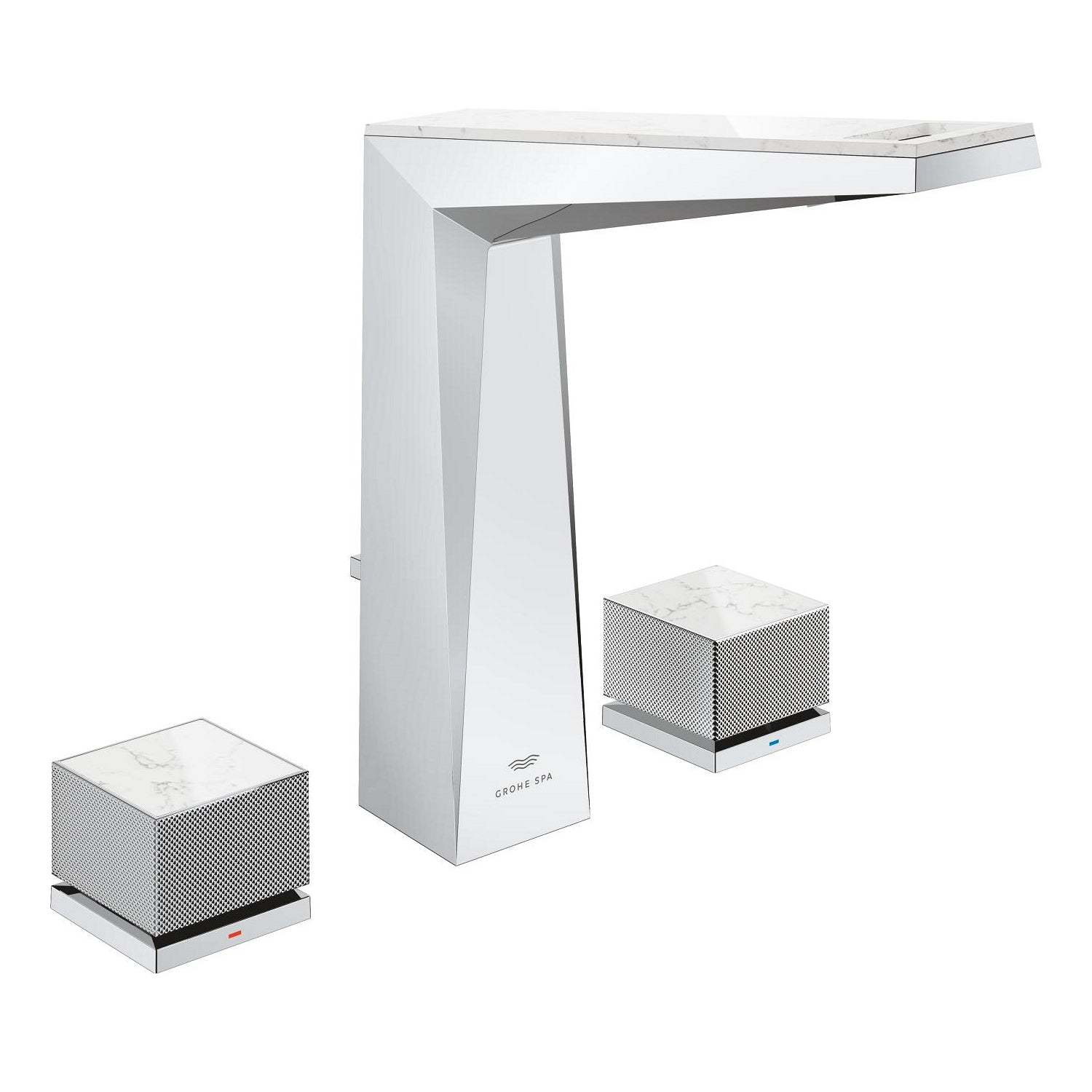 Grohe Allure Brilliant Private Collection L-Boy, 3 Delikli Lavabodan Ankastre Lavabo Bataryası, Sifon Kumandalı - alternatif görünüm - GROHE 20671000