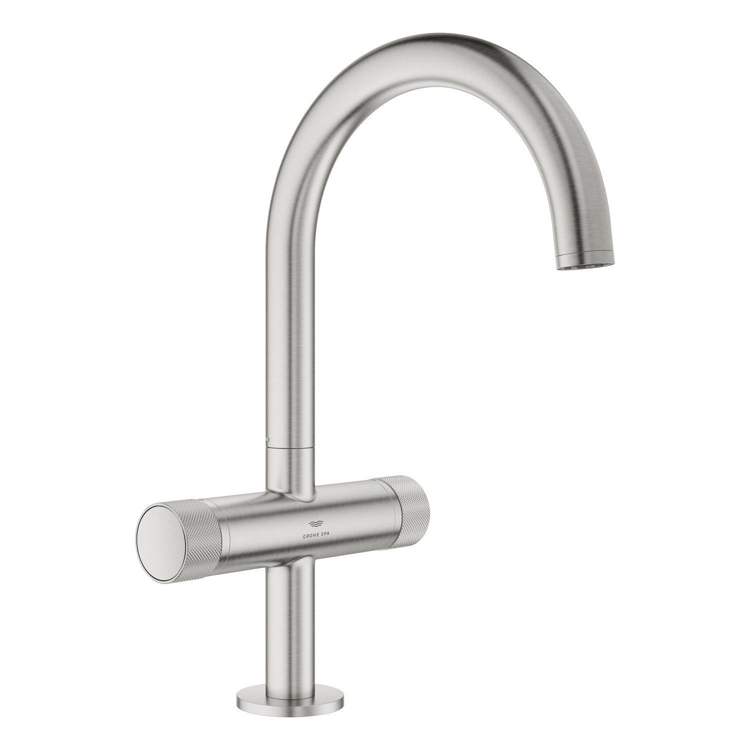 Grohe Atrio Private Collection Yüksek Lavabo Bataryası, Paslanmaz Çelik (L-Boy) - alternatif görünüm - GROHE 21138DC0