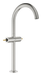 Grohe Atrio Private Collection Tezgah Üstü Lavabo Bataryası, Paslanmaz Çelik - GROHE 21140DC0