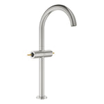 Grohe Atrio Private Collection Tezgah Üstü Lavabo Bataryası, Paslanmaz Çelik - alternatif görünüm - GROHE 21140DC0