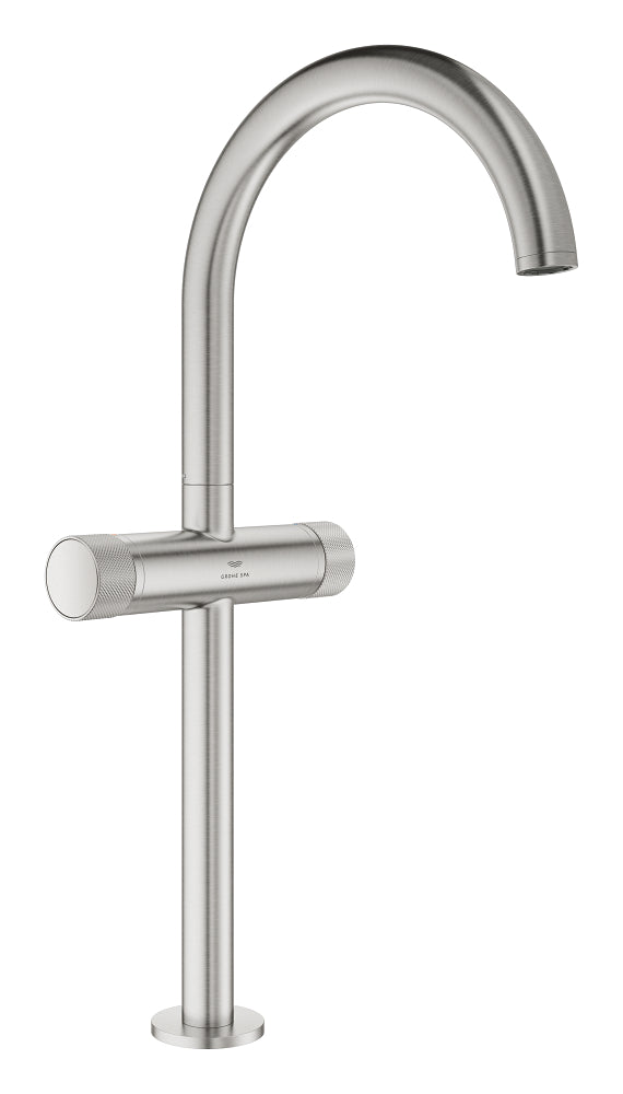 Grohe Atrio Private Collection Tezgah Üstü Lavabo Bataryası, Paslanmaz Çelik - GROHE 21142DC0