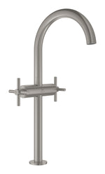 Grohe Atrio Tezgah Üstü Lavabo Bataryası, Sifon Kumandalı, Paslanmaz Çelik - GROHE 21149DC0