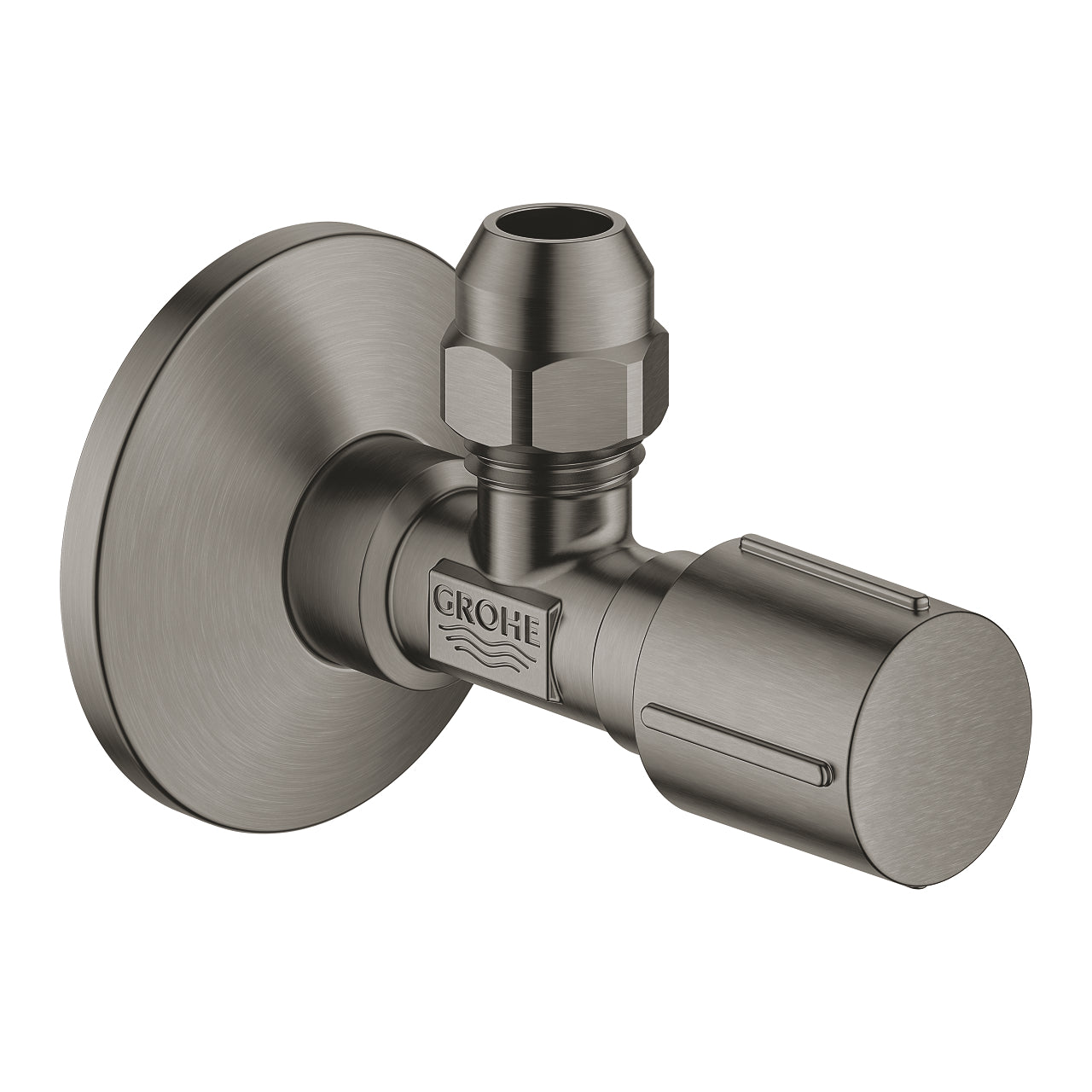 Grohe Ara Musluk (1/2 giriş, 3/8 çıkışlı), Fırçalı Sert Grafit
