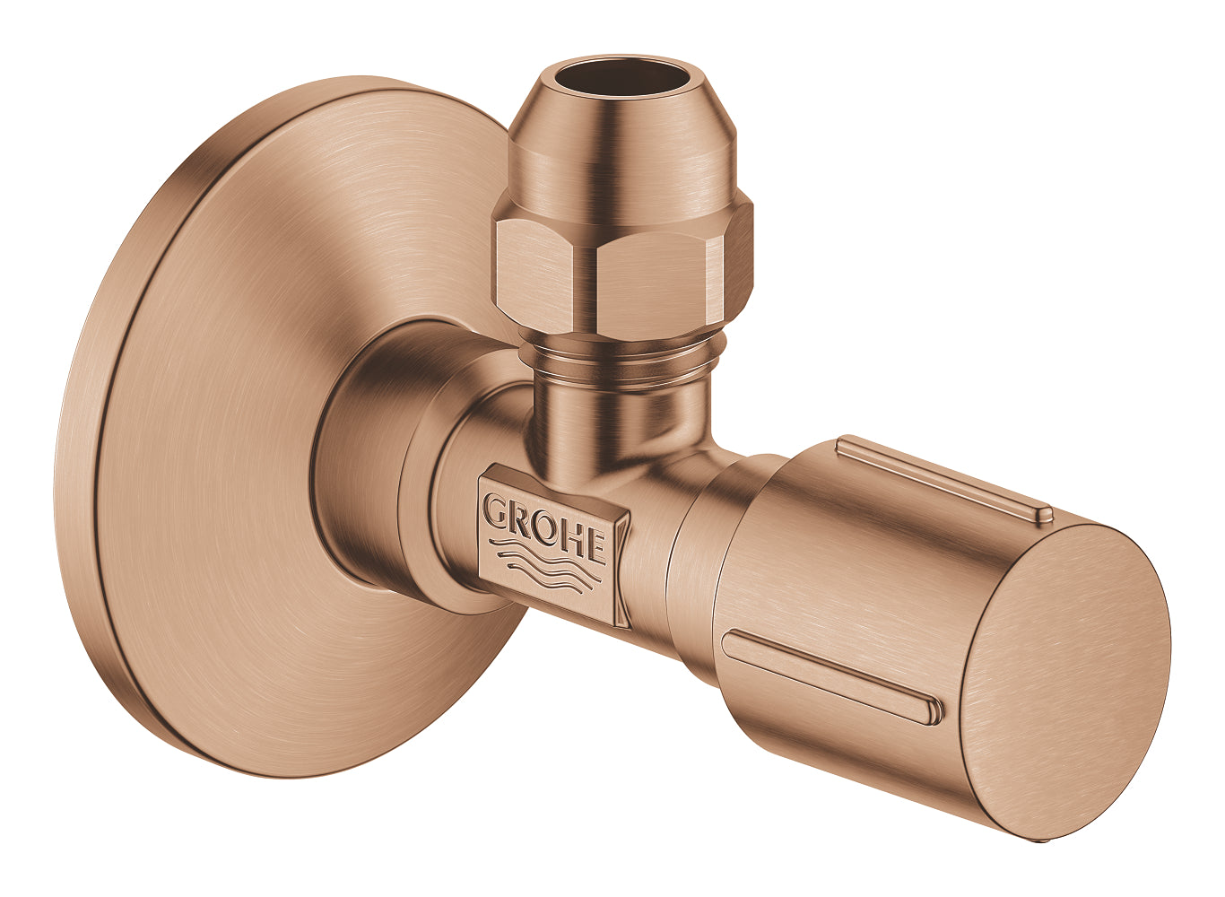 Grohe Ara Musluk (1/2 giriş, 3/8 çıkışlı), Fırçalı Bakır - GROHE 22037DL0