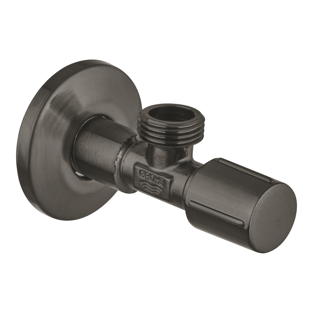 Grohe Ara Musluk (1/2 giriş, 1/2 çıkışlı), Fırçalı Sert Grafit