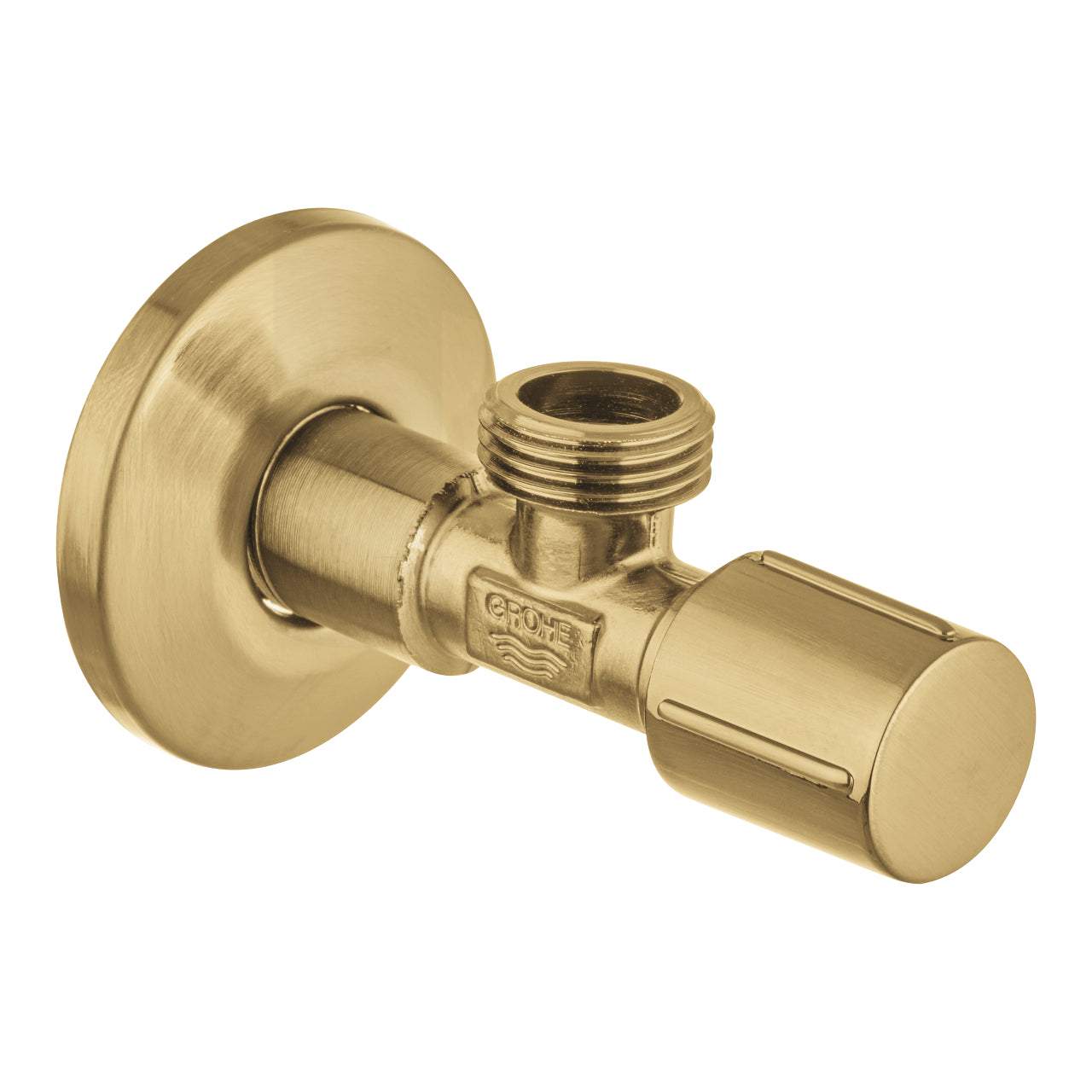 Grohe Ara Musluk (1/2 giriş, 1/2 çıkışlı), Fırçalı Altın