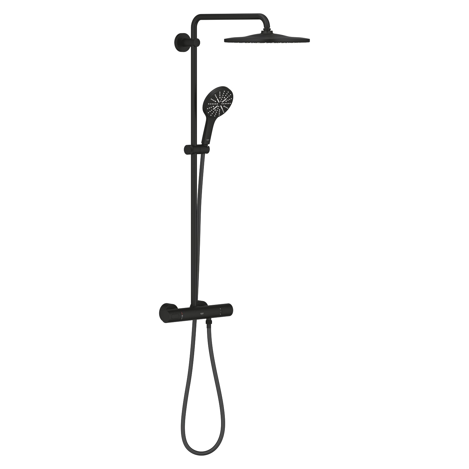 Grohe RainShower SmartActive 310 Termostatik Duş Bataryalı Duş Sistemi, Hayalet Siyah - alternatif görünüm - GROHE 22119KF0