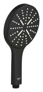 Grohe RainShower SmartActive 130 El Duşu, 3 Akışlı, Hayalet Siyah - GROHE 22127KF0