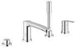 Grohe Eurostyle Cosmopolitan Dört Delikli Ankastre Küvet Bataryası (Sıva Üstü Grubu) - GROHE 23048003