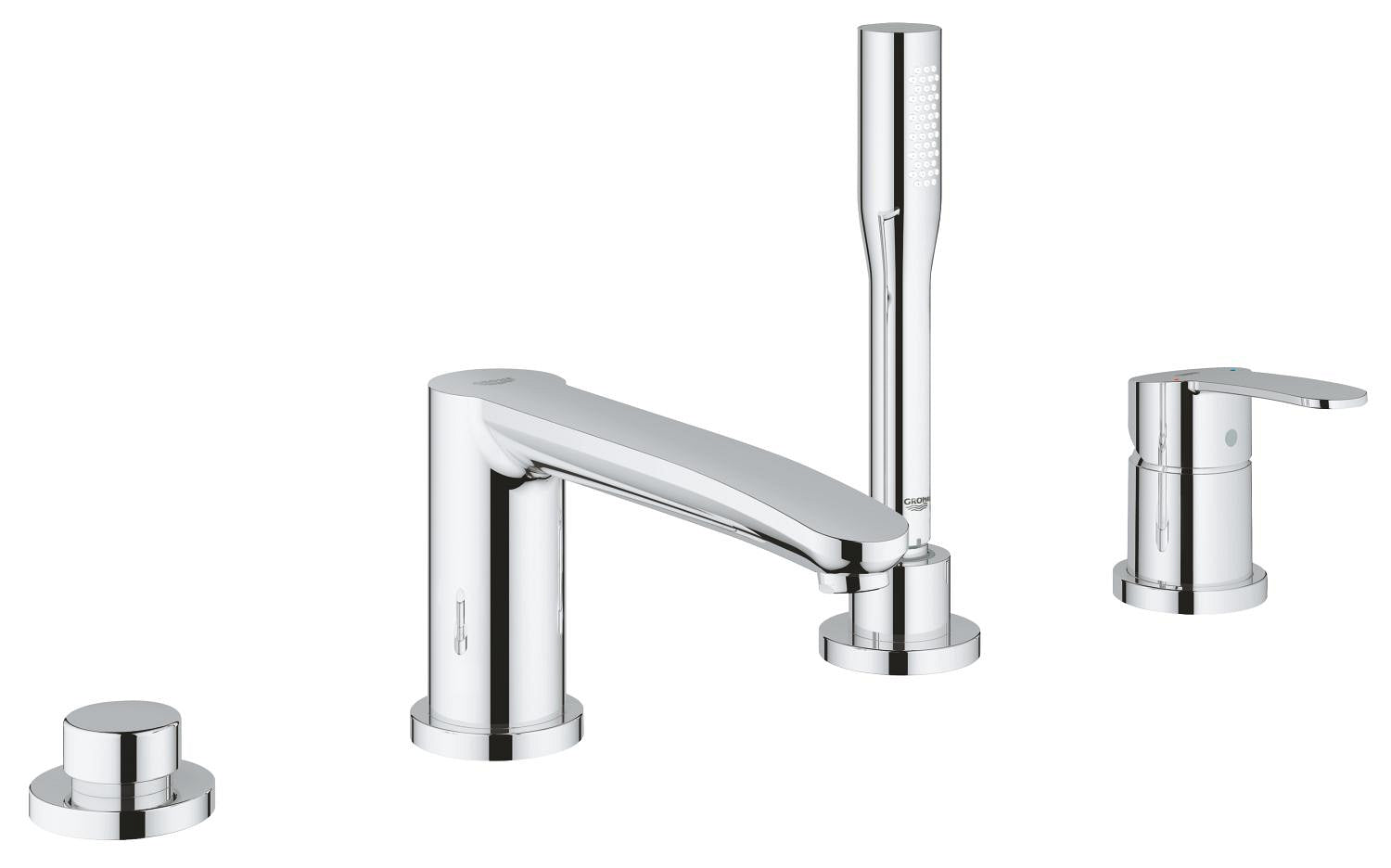 Grohe Eurostyle Cosmopolitan Dört Delikli Ankastre Küvet Bataryası (Sıva Üstü Grubu) - GROHE 23048003