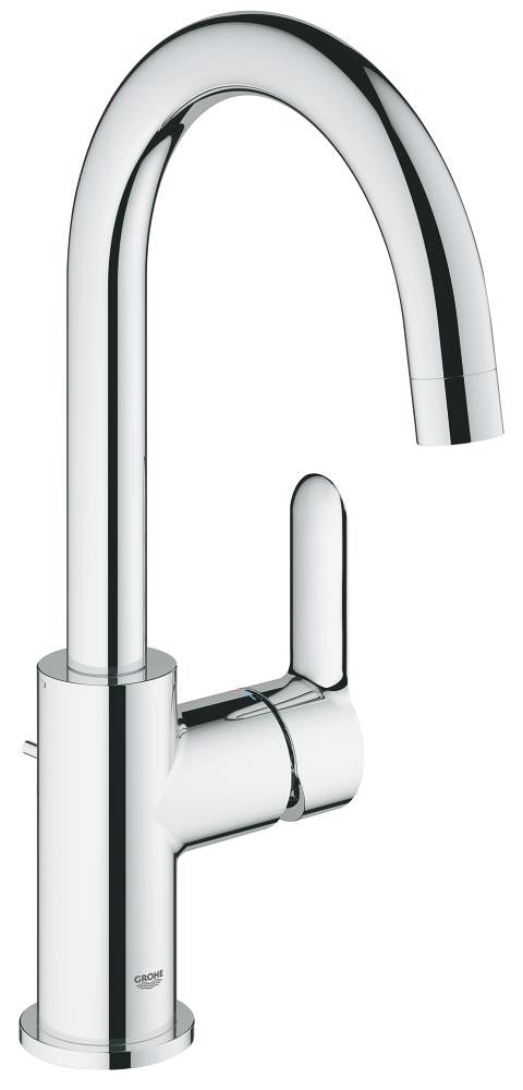 Grohe BauEdge Yüksek Lavabo Bataryası, Sifon Kumandalı, L-Boy - GROHE 23093000