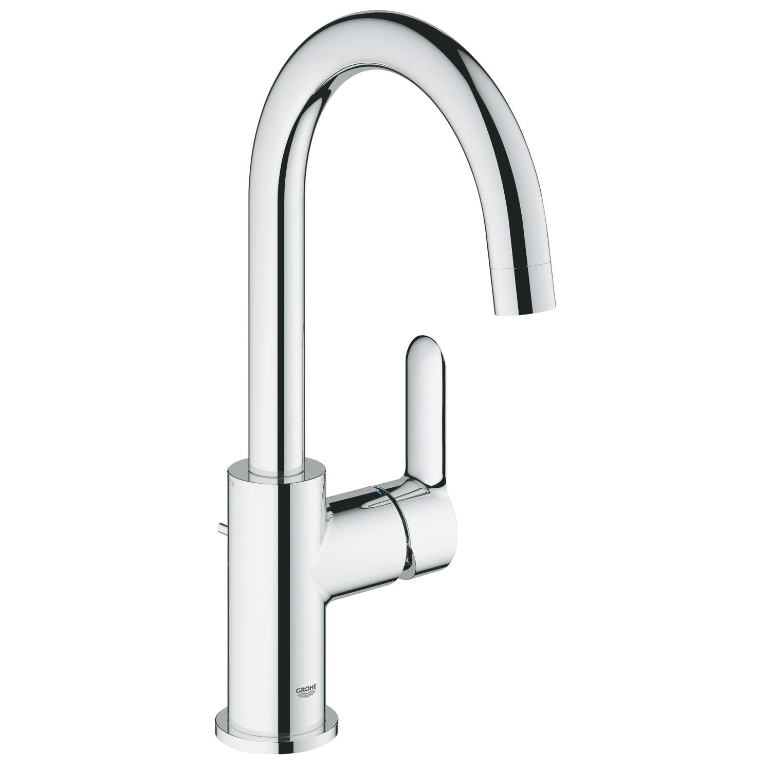Grohe BauEdge Yüksek Lavabo Bataryası, Sifon Kumandalı, L-Boy - alternatif görünüm - GROHE 23093000