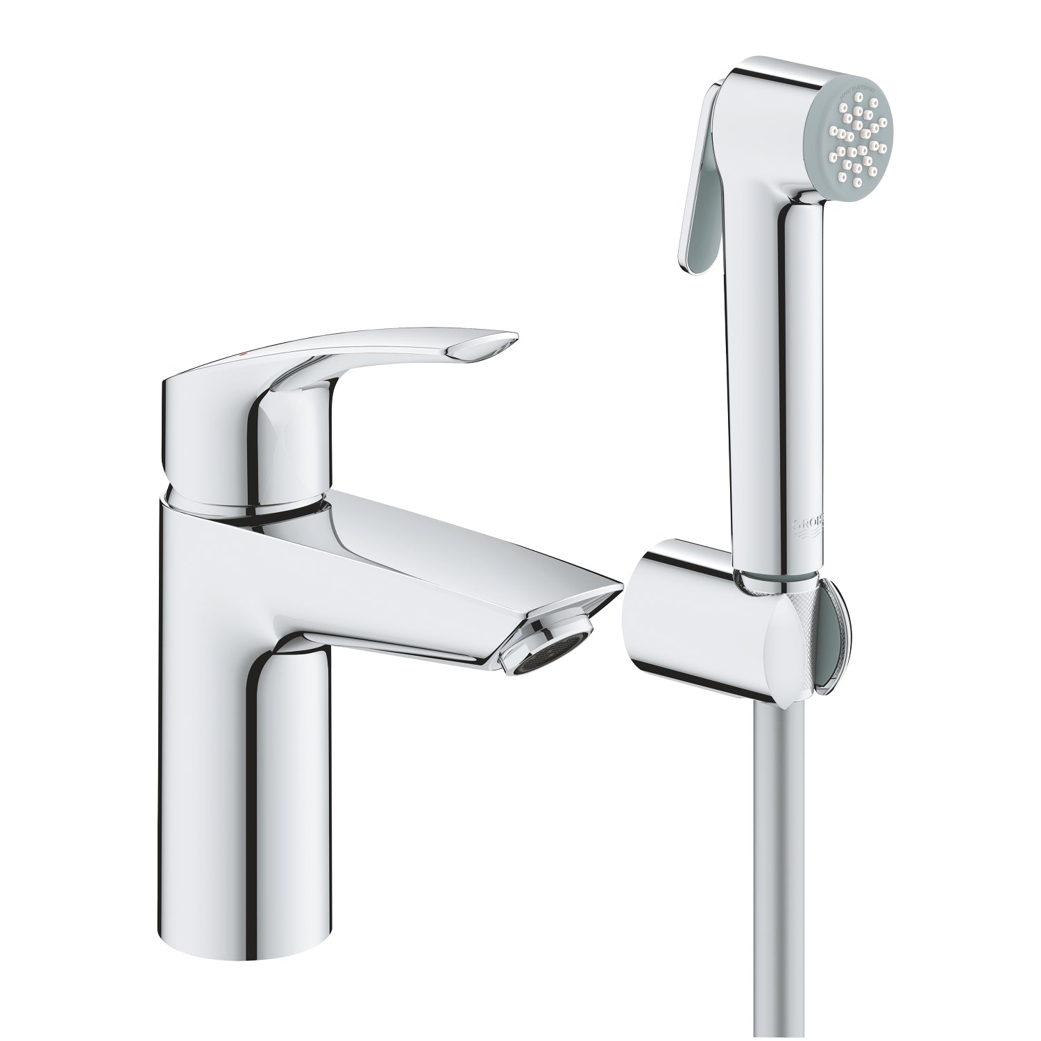 Grohe Eurosmart Lavabo Bataryası ve Tempesta-F Taharet Spreyi Seti - alternatif görünüm - GROHE 23124003