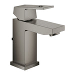 Grohe Eurocube Lavabo Bataryası, Sifon Kumandalı, Fırçalı Sert Grafit - alternatif görünüm - GROHE 23127AL0