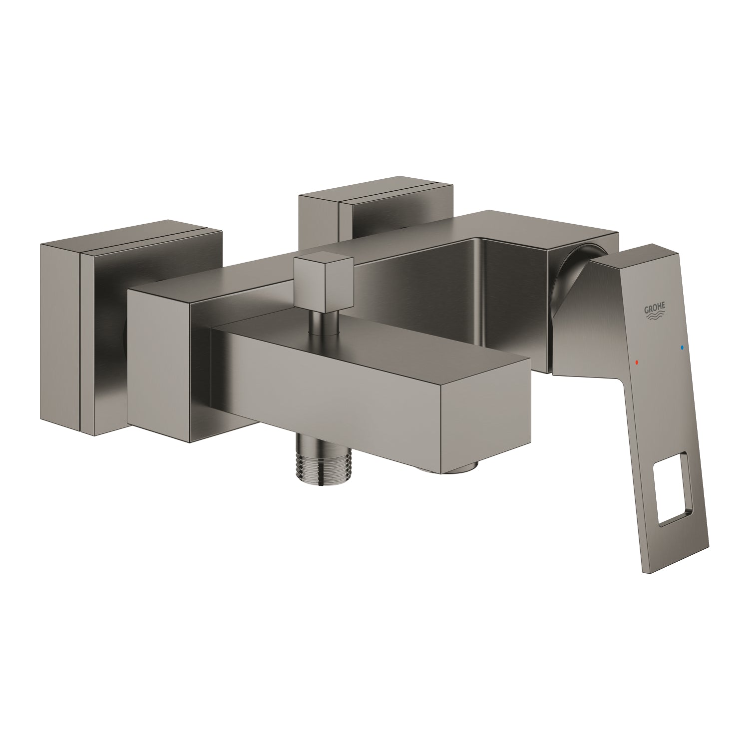 Grohe Eurocube Banyo Bataryası, Fırçalı Sert Grafit - alternatif görünüm - GROHE 23140AL0