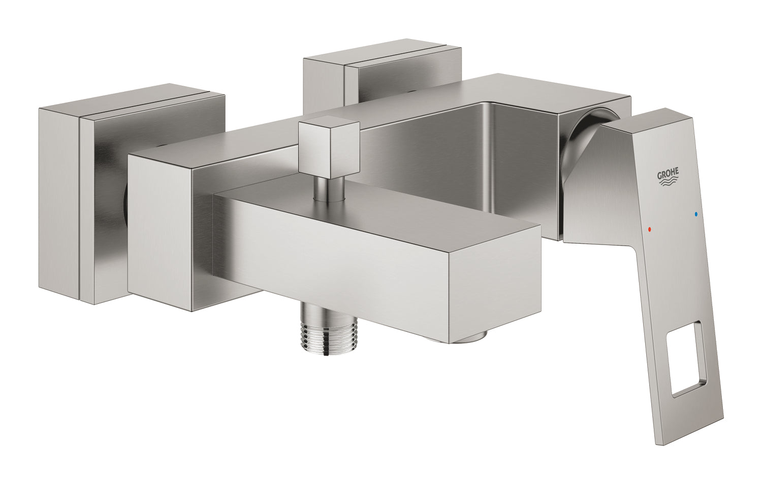 Grohe Eurocube Banyo Bataryası, Paslanmaz Çelik - GROHE 23140DC0