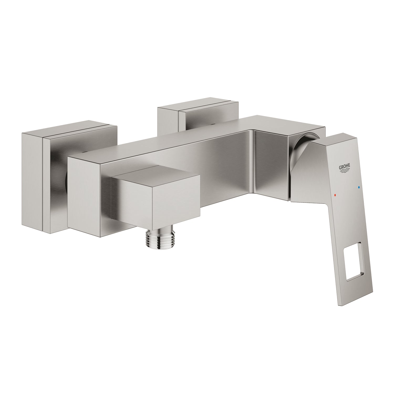Grohe Eurocube Duş Bataryası, Paslanmaz Çelik - alternatif görünüm - GROHE 23145DC0