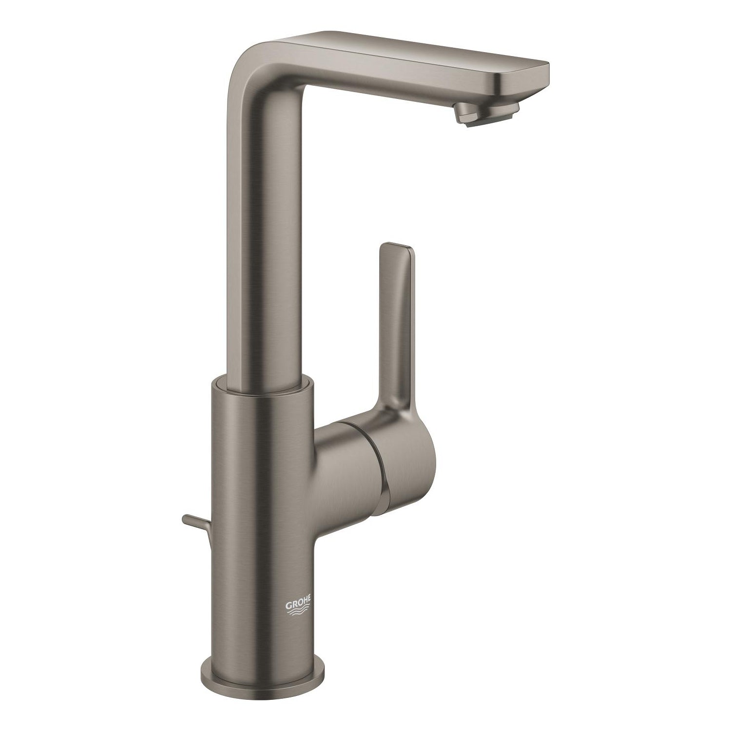 Grohe Lineare Yüksek Lavabo Bataryası, Sifon Kumandalı, Fırçalı Sert Grafit - alternatif görünüm - GROHE 23296AL1