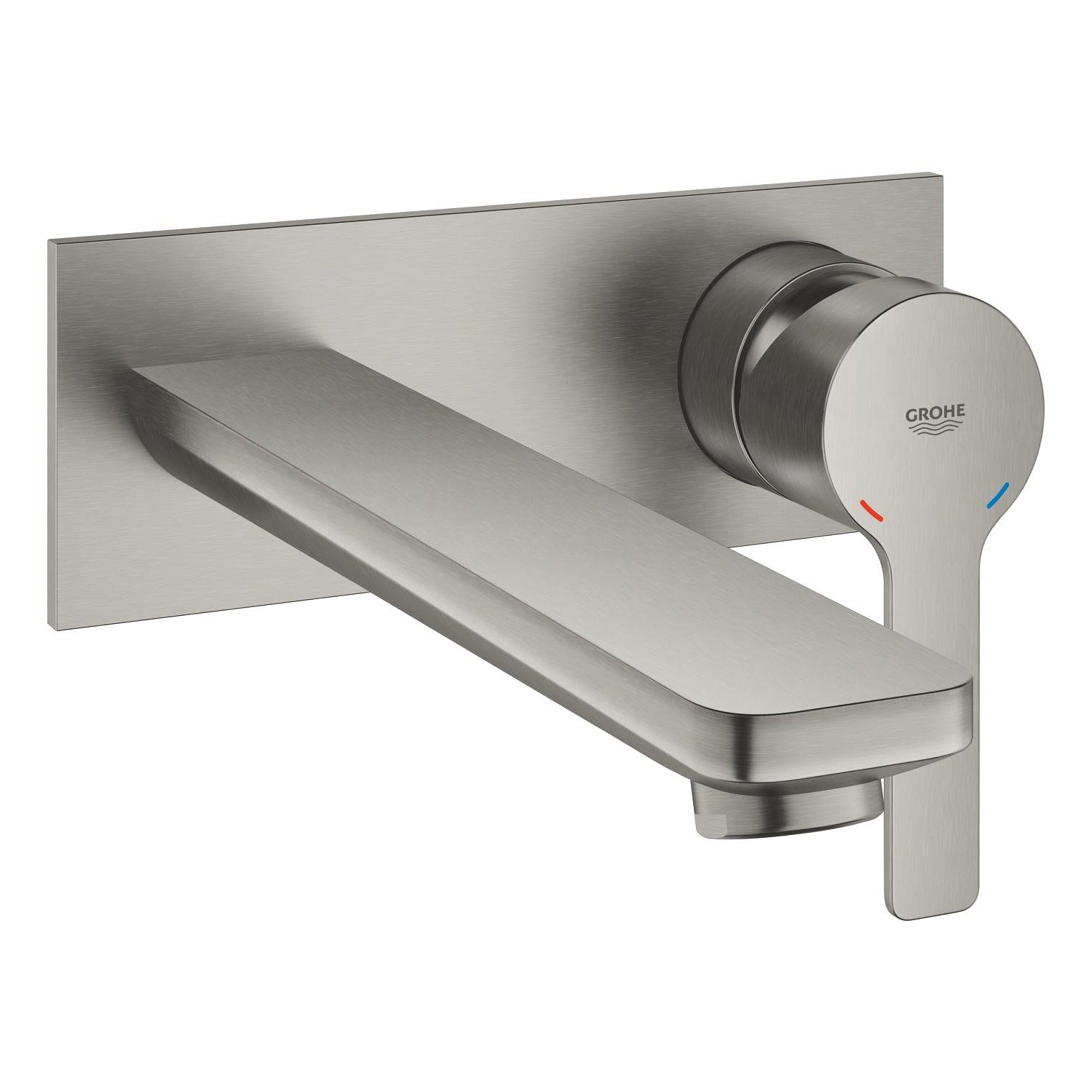 Grohe Lineare İki Delikli Ankastre Lavabo Bataryası (Sıva Üstü Grubu), Paslanmaz Çelik - alternatif görünüm - GROHE 23444DC1