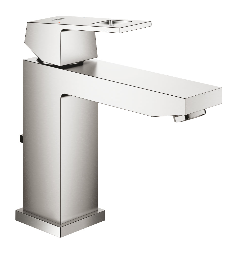 Grohe Eurocube Lavabo Bataryası, Sifon Kumandalı, Paslanmaz Çelik - GROHE 23445DC0