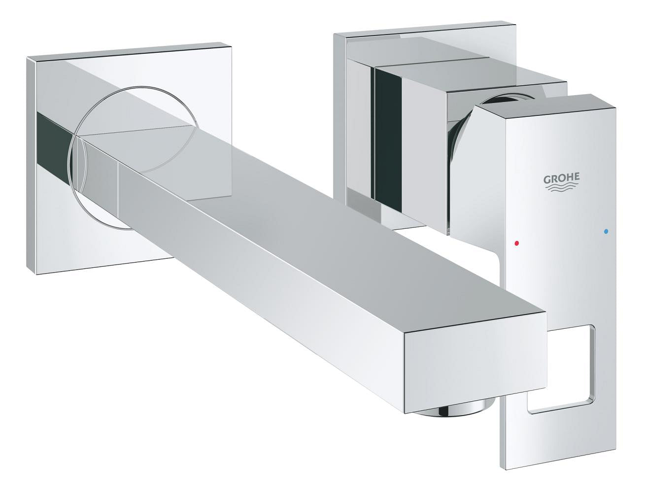 Grohe Eurocube Duvardan Ankastre Lavabo Bataryası (Sıva Üstü Grubu) - GROHE 23447000