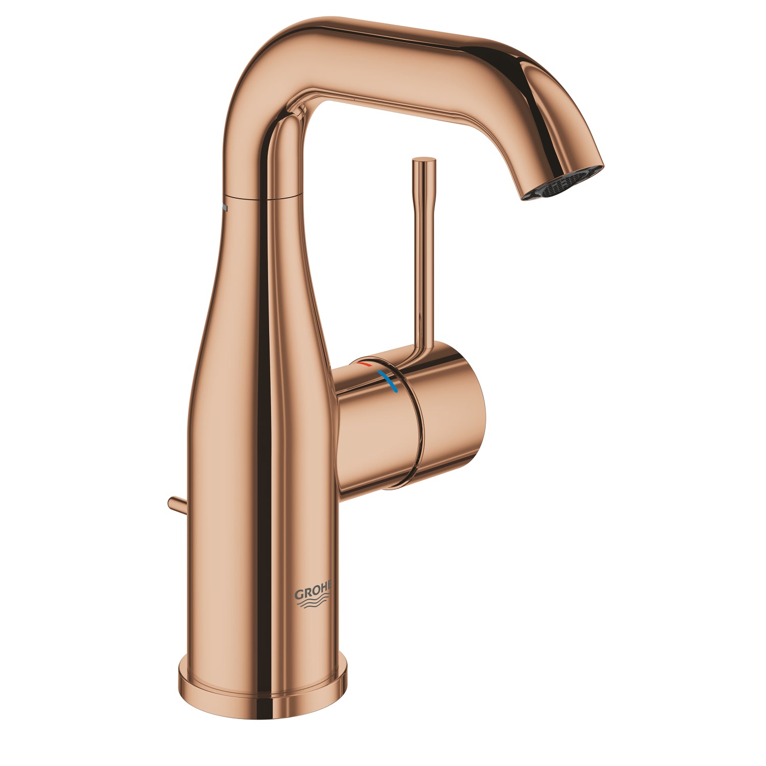 Grohe Essence New Lavabo Bataryası, Bakır, Sifon Kumandalı - alternatif görünüm - GROHE 23462DA1