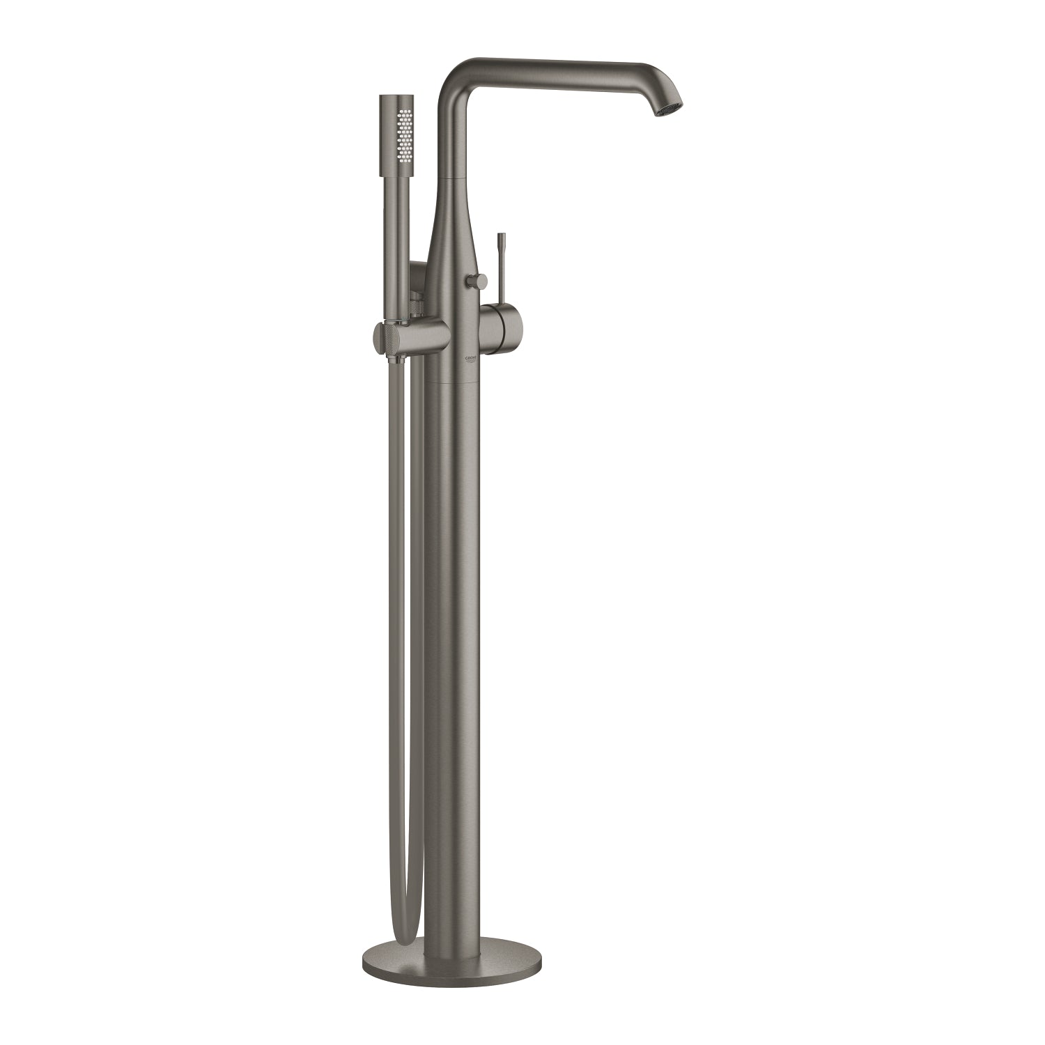 Grohe Essence Yerden Küvet Bataryası (Sıva Üstü Grubu), Fırçalı Sert Grafit - alternatif görünüm - GROHE 23491AL1