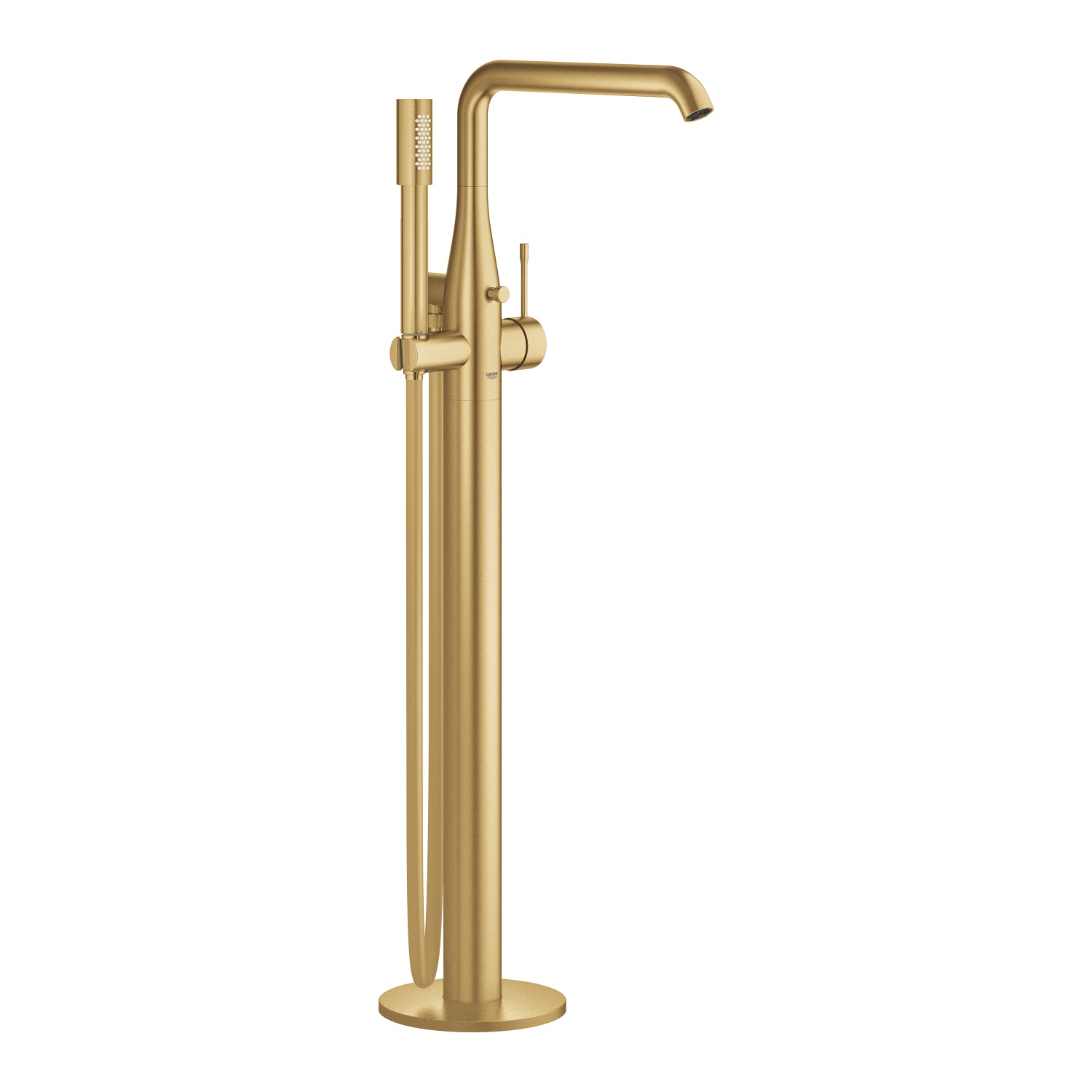 Grohe Essence Yerden Küvet Bataryası (Sıva Üstü Grubu), Fırçalı Altın - alternatif görünüm - GROHE 23491GN1