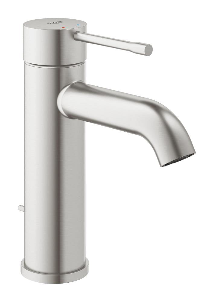 Grohe Essence New Lavabo Bataryası, Sifon Kumandalı, Paslanmaz Çelik - GROHE 23589DC1