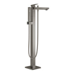 Grohe Eurocube Yerden Küvet Bataryası (Sıva Üstü Grubu), Fırçalı Sert Grafit - alternatif görünüm - GROHE 23672AL1
