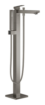 Grohe Eurocube Yerden Küvet Bataryası (Sıva Üstü Grubu), Fırçalı Sert Grafit - GROHE 23672AL1