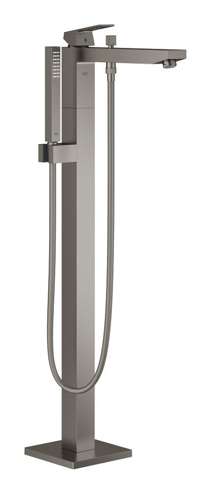 Grohe Eurocube Yerden Küvet Bataryası (Sıva Üstü Grubu), Fırçalı Sert Grafit - GROHE 23672AL1