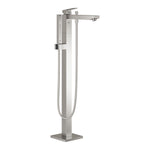 Grohe Eurocube Yerden Küvet Bataryası (Sıva Üstü Grubu), Paslanmaz Çelik - alternatif görünüm - GROHE 23672DC1