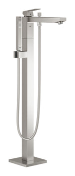 Grohe Eurocube Yerden Küvet Bataryası (Sıva Üstü Grubu), Paslanmaz Çelik - GROHE 23672DC1
