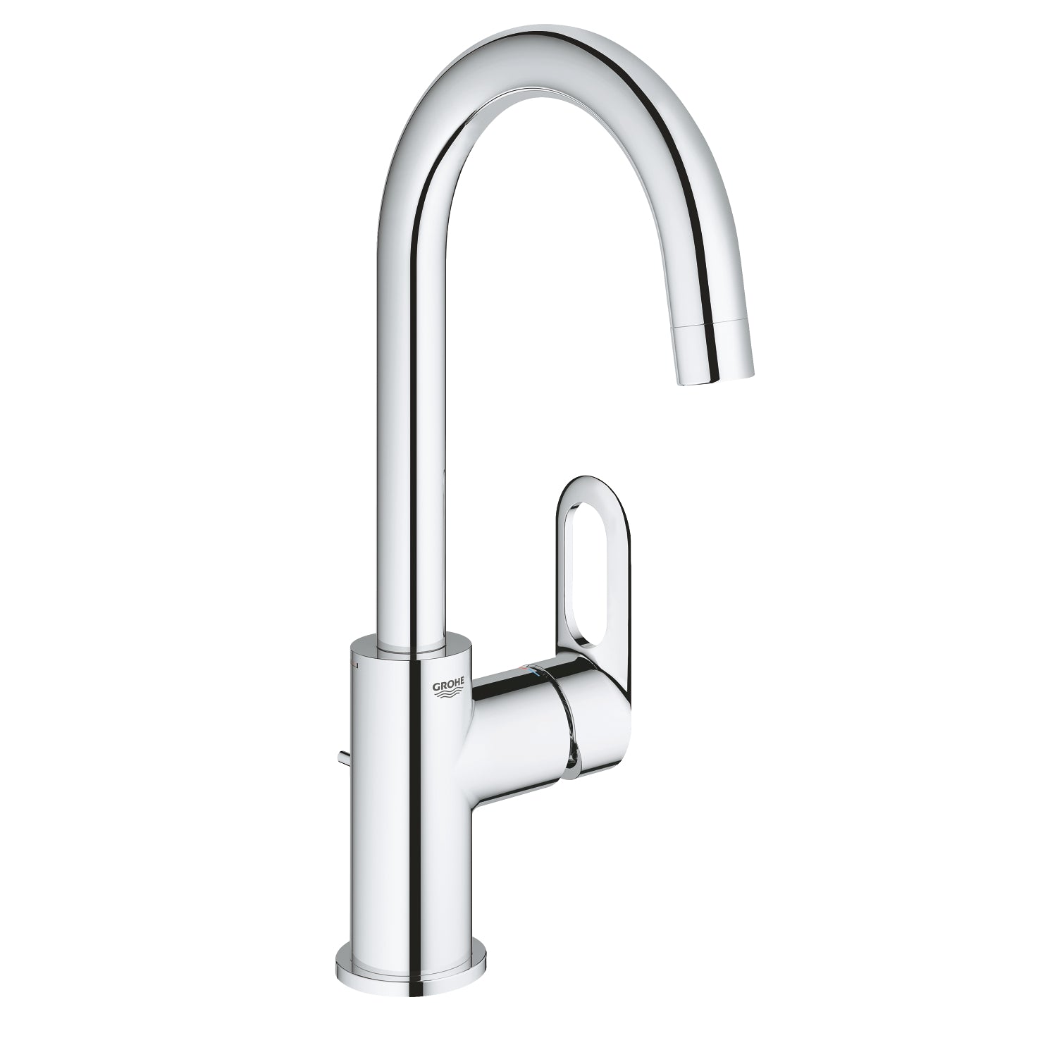 Grohe BauLoop Yüksek Lavabo Bataryası, Sifon Kumandalı - alternatif görünüm - GROHE 23763000